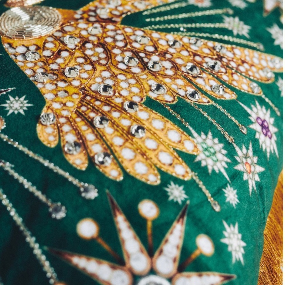 2 LEFT🔥 Catherine Martin X Anthropologie embellished pillows * - Picture 8 of 14